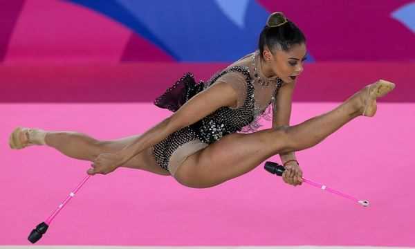 Bárbara Domingos fica em 11º e conquista resultado histórico para o Brasil  no Mundial de Ginástica Rítmica