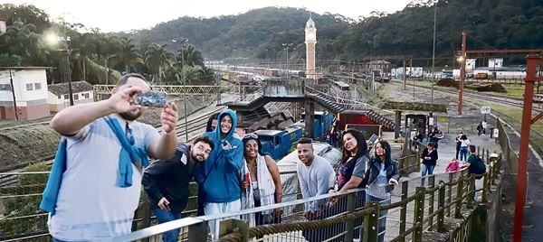 Com 250 mil visitas por ano, Vila Ferroviária de Paranapiacaba é o principal destino dos turistas que vêm à cidade (FOTO: Celso Luiz/DGABC) Diário do Grande ABC - Notícias e informações do Grande ABC: Santo André, São Bernardo, São Caetano, Diadema, Mauá, Ribeirão Pires e Rio Grande da Serra